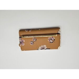 Steve Madden floral trifold wallet wristlet,